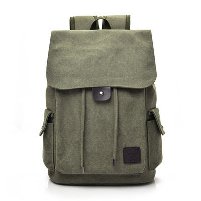 Fashion trendy backpack, unisex casual canvas travel backpack, high school student bag FM9116