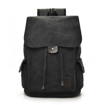 Fashion trendy backpack, unisex casual canvas travel backpack, high school student bag FM9116
