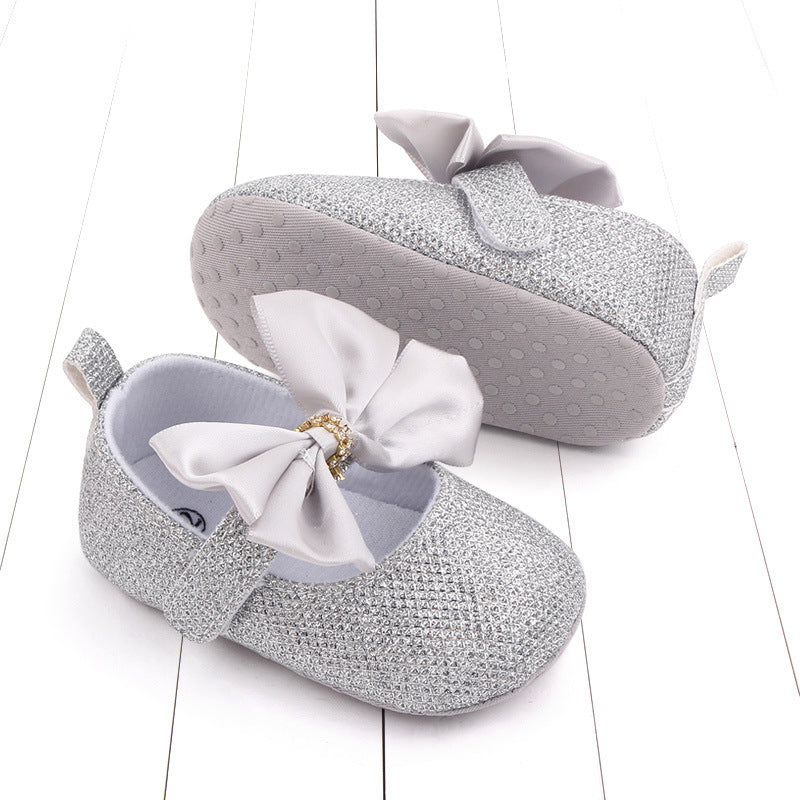 baby toddler shoes baby shoes 0-1 year old baby shoes bow princess shoes toddler shoes baby shoes 2677