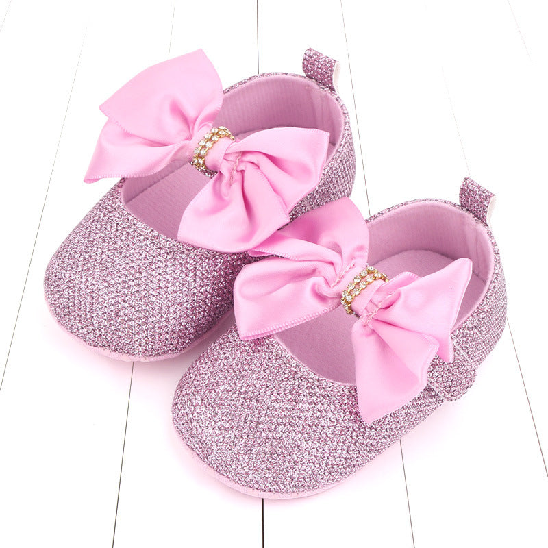 baby toddler shoes baby shoes 0-1 year old baby shoes bow princess shoes toddler shoes baby shoes 2677