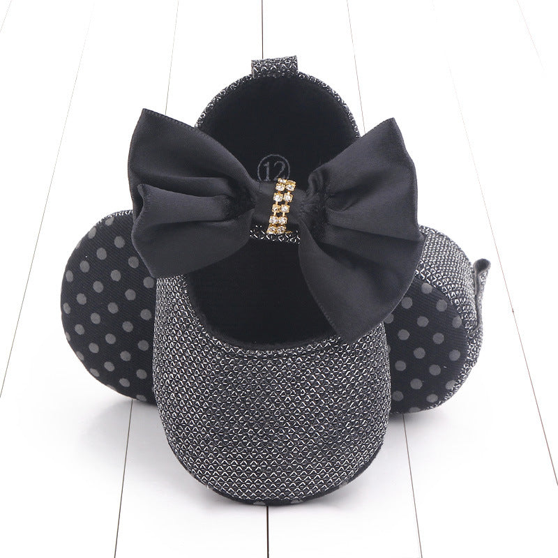 baby toddler shoes baby shoes 0-1 year old baby shoes bow princess shoes toddler shoes baby shoes 2677
