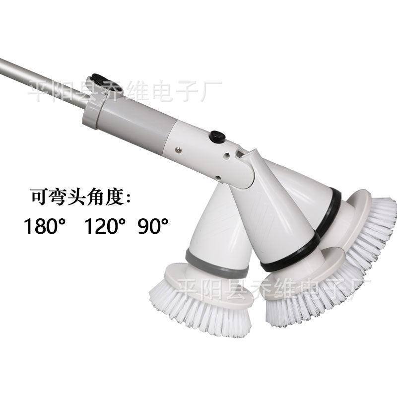 Multi-brush head wireless electric cleaning brush brush gap brush kitchen bathroom housework cleaning toilet brush rotating mop