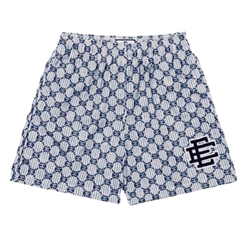 American fitness shorts muscular men sports quarter pants European and American shorts sports fitness shorts basketball shorts