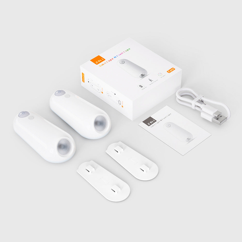 Toilet light projection colorful atmosphere light cross-border toilet sensor abstract nightlight bedroom gift light