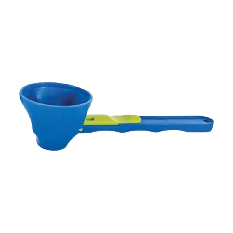 New Mess Free Measuring Funnel Creative protein powder sliding spoon egg yolk separation funnel
