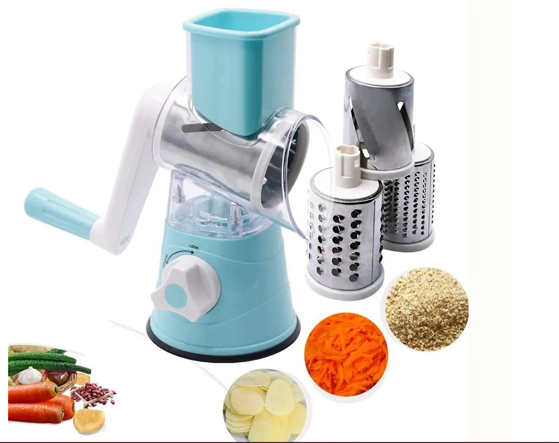 3 in 1 Rotary Grater Slicer