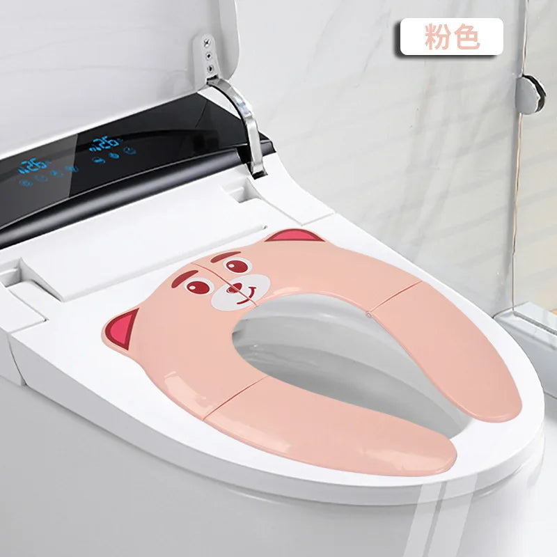 Baby Travel Folding Potty Seat toddler portable Toilet Training seat children urinal cushion children pot chair pad /mat